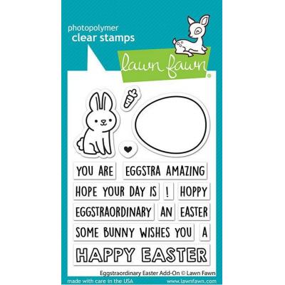Lawn Fawn Clear Stamps -Eggstraordinary Easter Add-On
